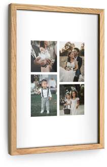 YourSurprise Houten lijst met gepersonaliseerde fotoafdruk - 20x30