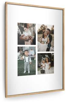 YourSurprise Houten lijst met gepersonaliseerde fotoafdruk - 50x70