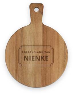 YourSurprise Houten serveerplank - Teak - Rond (S)