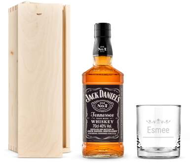 YourSurprise Jack Daniels whiskeypakket met gegraveerd glas