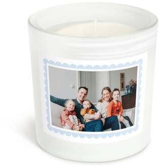 YourSurprise Kaarshouder van glas met foto - 8 x 9 x 9 cm