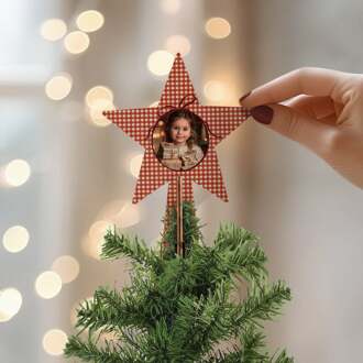 YourSurprise Kerstboom piek ster personaliseren