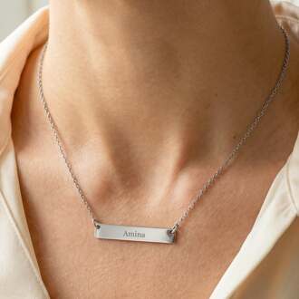 YourSurprise Ketting met naam - Zilver