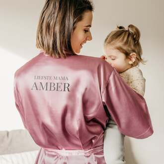 YourSurprise Kimono met naam - Roze