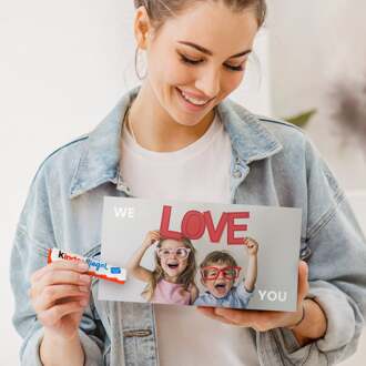 YourSurprise kinder chocolade personaliseren 64 reepjes