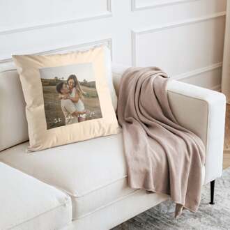 YourSurprise Kussenhoes bedrukken - Beige - 40 x 40 cm