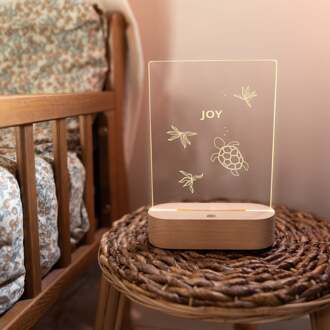 YourSurprise Lamp met naam - Rechthoek