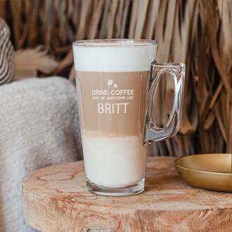 YourSurprise Latte Macchiato glas graveren - 6 stuks