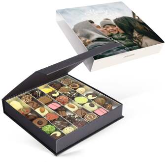 YourSurprise Luxe bonbon giftbox bedrukken - Kerst (36 stuks)