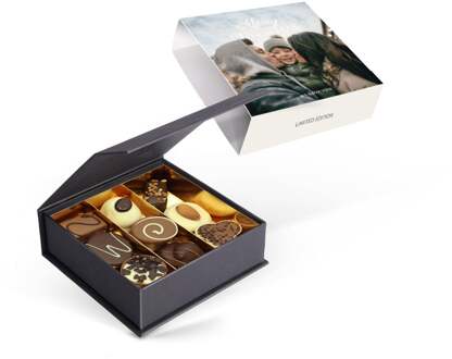 YourSurprise Luxe bonbon giftbox bedrukken - Kerst (9 stuks)