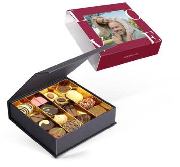YourSurprise Luxe bonbon giftbox bedrukken - Valentijn (16 stuks)