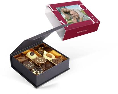 YourSurprise Luxe bonbon giftbox bedrukken - Valentijn (9 stuks)