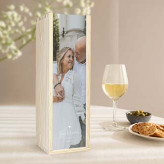 YourSurprise Magnum wijnkist met foto - Chromaluxe