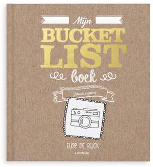 YourSurprise Mijn Bucketlist boek met naam en foto (Softcover)