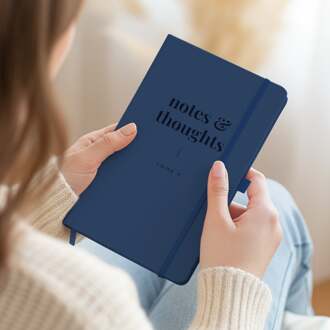 YourSurprise Notitieboekje graveren - Blauw