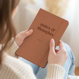 YourSurprise Notitieboekje graveren - Bruin