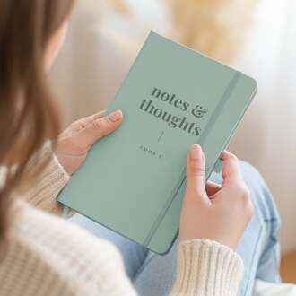 YourSurprise Notitieboekje graveren - Groen