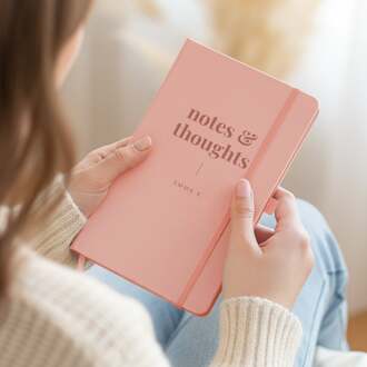 YourSurprise Notitieboekje graveren - Roze