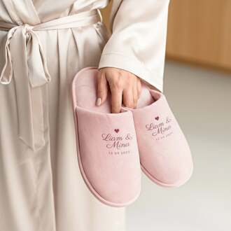 YourSurprise Pantoffels bedrukken - Roze - Maat 36-38
