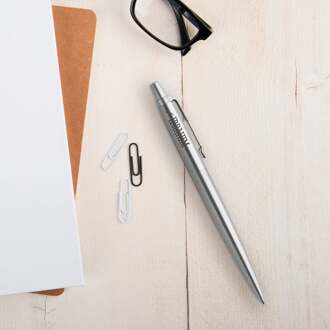 YourSurprise Parker - Jotter - Balpen graveren - Links (Zilver)