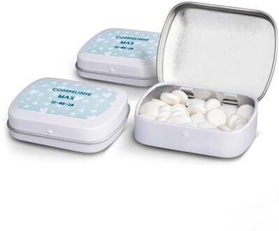 YourSurprise Pepermuntjes in blikje met foto en/of naam - 60 stuks