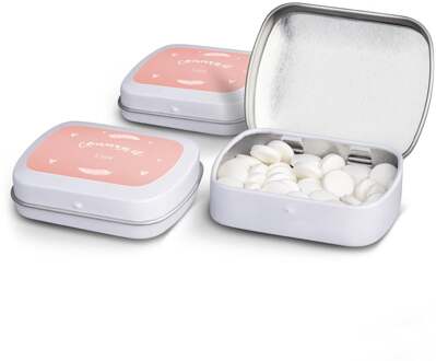 YourSurprise Pepermuntjes in blikje met foto en/of naam - 80 stuks