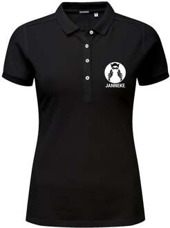 YourSurprise Polo voor dames bedrukken - Zwart - XL