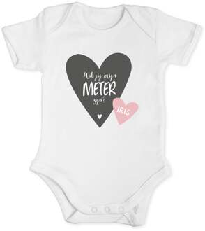 YourSurprise Romper voor peettante bedrukken - Wit - 50/56