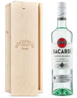 YourSurprise Rum in gegraveerde kist - Bacardi