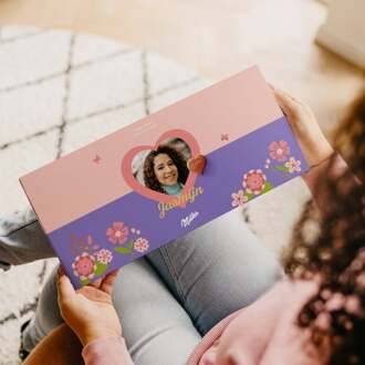 YourSurprise Say it with Milka giftbox bedrukken - Moederdag - 220 gram
