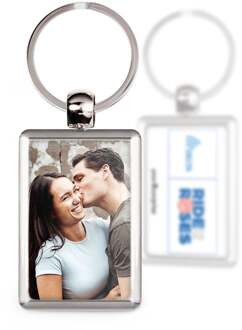 YourSurprise Sleutelhanger met foto - Rechthoek