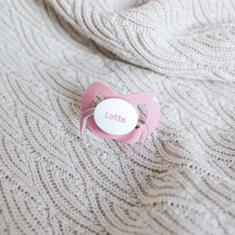 YourSurprise Spenen set met naam bedrukken - Roze