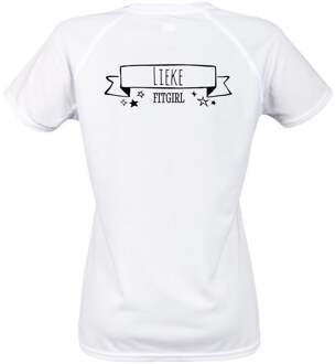 YourSurprise Sportshirt bedrukken - Dames - Wit - M