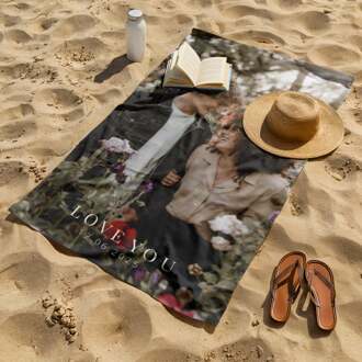 YourSurprise Strandlaken bedrukken 100 x 180cm