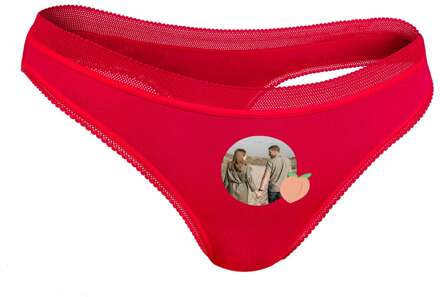 YourSurprise String met foto - Rood - M