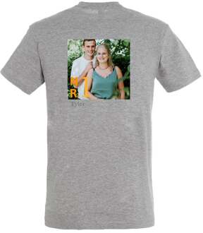 YourSurprise T-shirt voor mannen bedrukken - Grijs - M