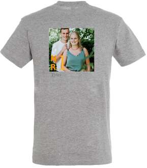 YourSurprise T-shirt voor mannen bedrukken - Grijs - S
