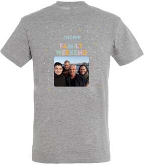 YourSurprise T-shirt voor mannen bedrukken - Grijs - XL