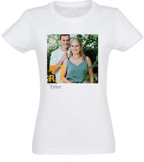 YourSurprise T-shirt voor vrouwen bedrukken - Wit - M