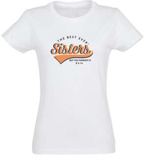 YourSurprise T-shirt voor vrouwen bedrukken - Wit - XXL