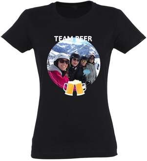 YourSurprise T-shirt voor vrouwen bedrukken - Zwart - M