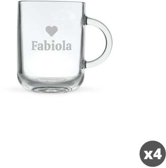 YourSurprise Theeglas graveren - rond