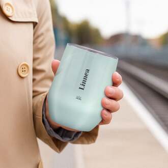 YourSurprise Thermo mok bedrukken - 350 ml - Groen