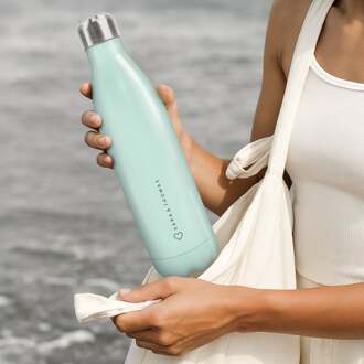 YourSurprise Thermosfles met naam bedrukken - 750 m - Groen