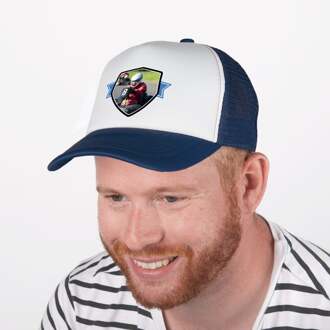 YourSurprise Trucker cap - Blauw/wit