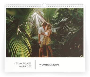 YourSurprise Verjaardagskalender maken - Liggend