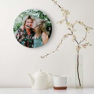 YourSurprise Wandklok - Rond Groot (hardboard)