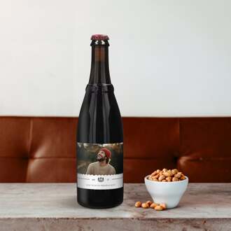 YourSurprise Westmalle Dubbel bier met eigen label - 750 ml