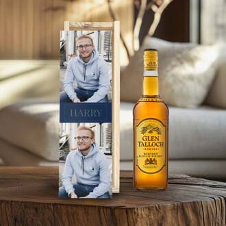 YourSurprise Whisky in bedrukte kist - Glen Talloch