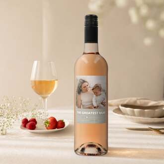 YourSurprise Wijn met bedrukt etiket - Belvy - Rosé
